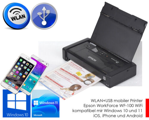 Mobiler drucker epson - epson, wf-100w